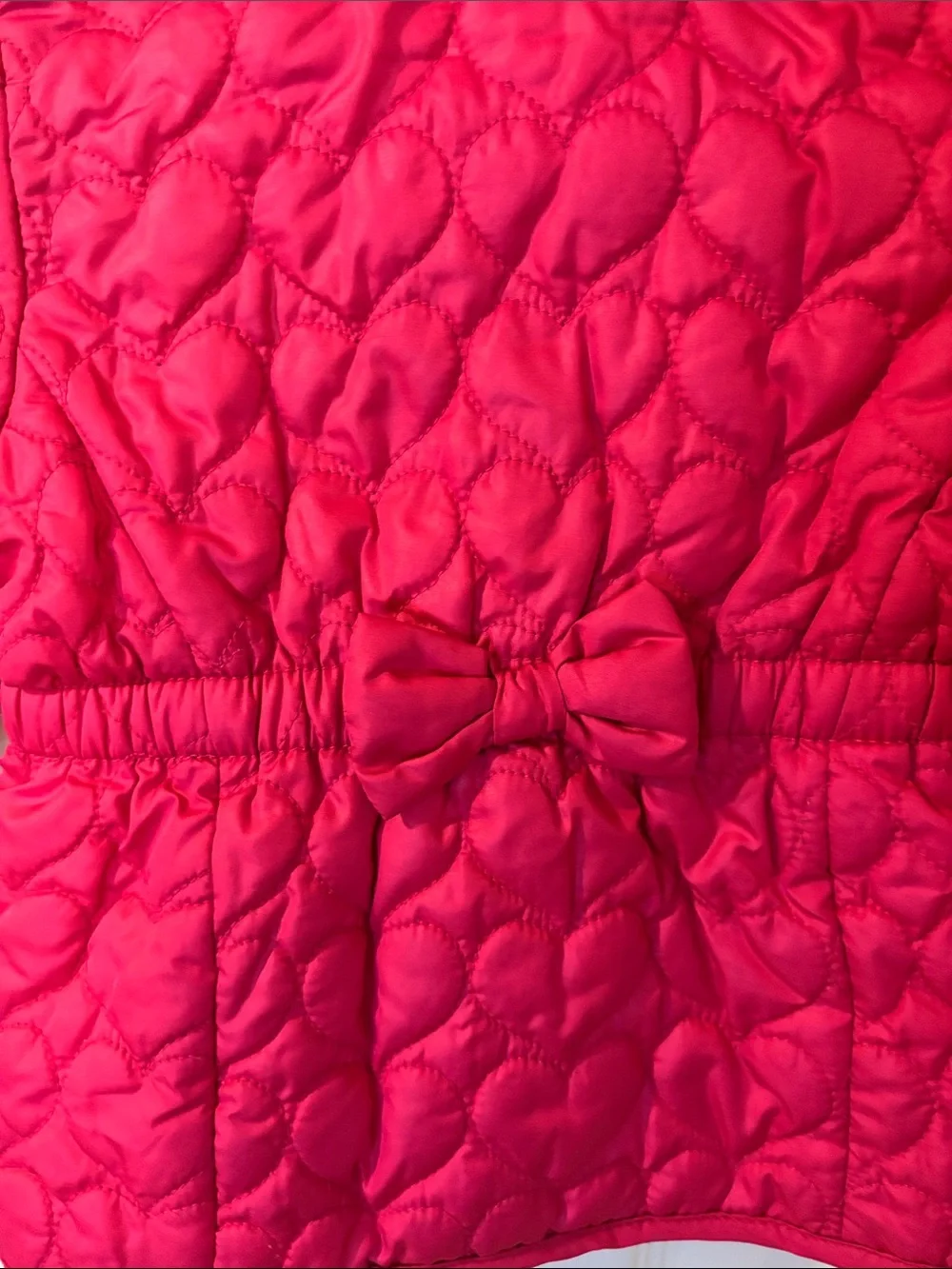 Old Navy Toddler girl Quilted Hooded Puffer Jacket - Bright Pink